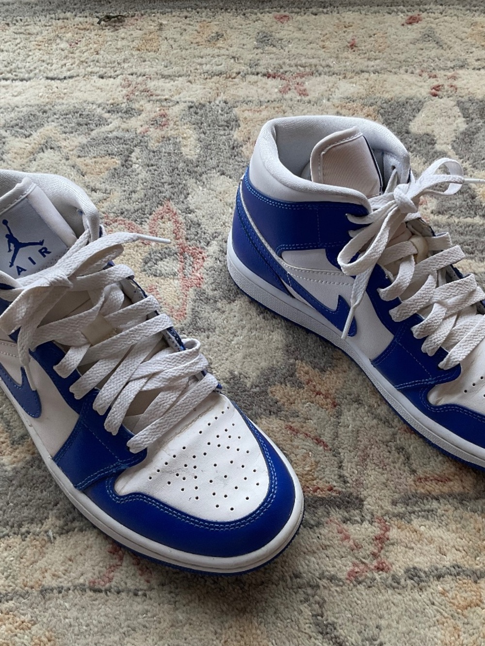 Women's Air Jordan 1 Mid "Kentucky Bliue"